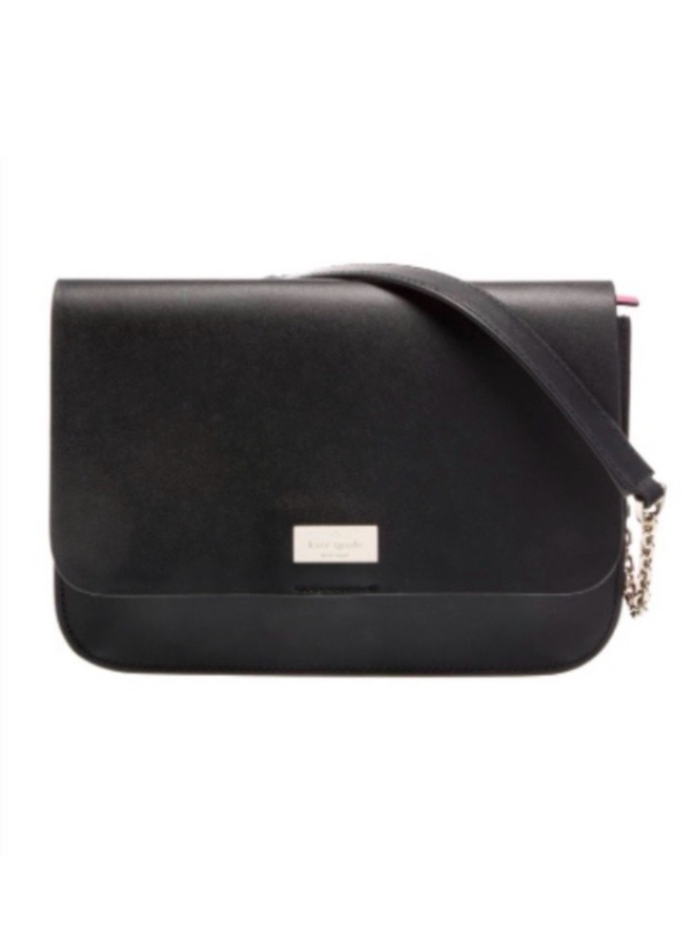 Kate Spade New York Lizz Putnam Drive Black & Pink Shoulder Bag